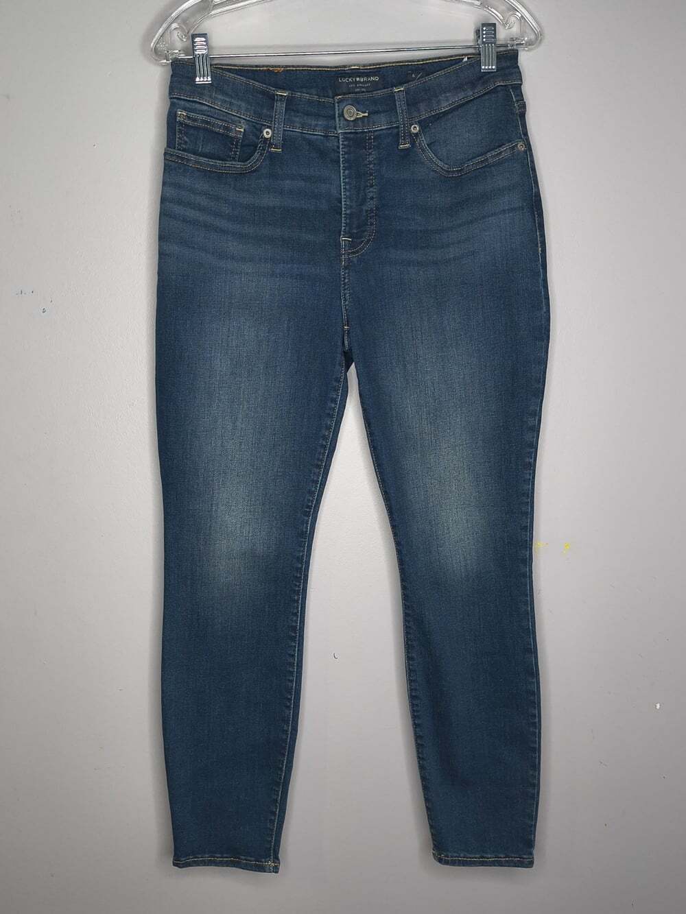 Lucky Brand Los Angeles Women's Size 6/28 Ankle Jeans Mid Rise Skinny Ava